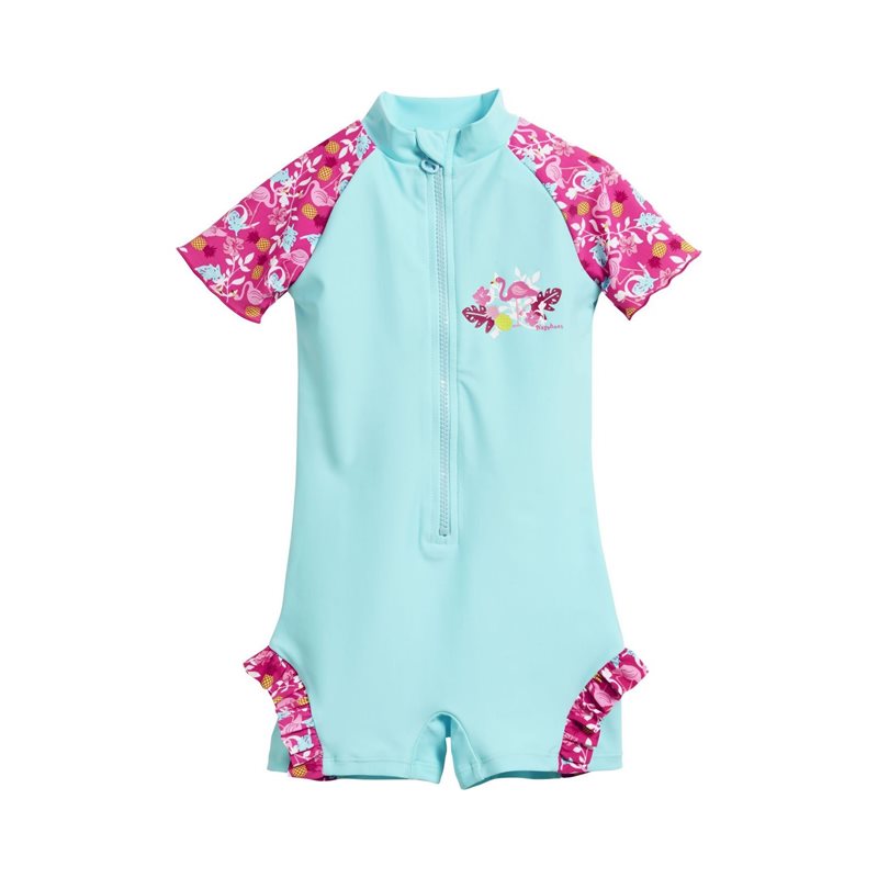Marque  PlayshoesPlayshoes UV-Schutz Badeanzug Mit Rock Flamingo Maillot Une pièce Fille 