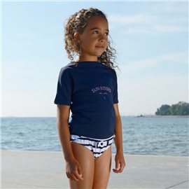 Helder op Tonen investering UV Shirt Sunshine Blue | Zwemshirt - StoereKindjes: de UV specialist