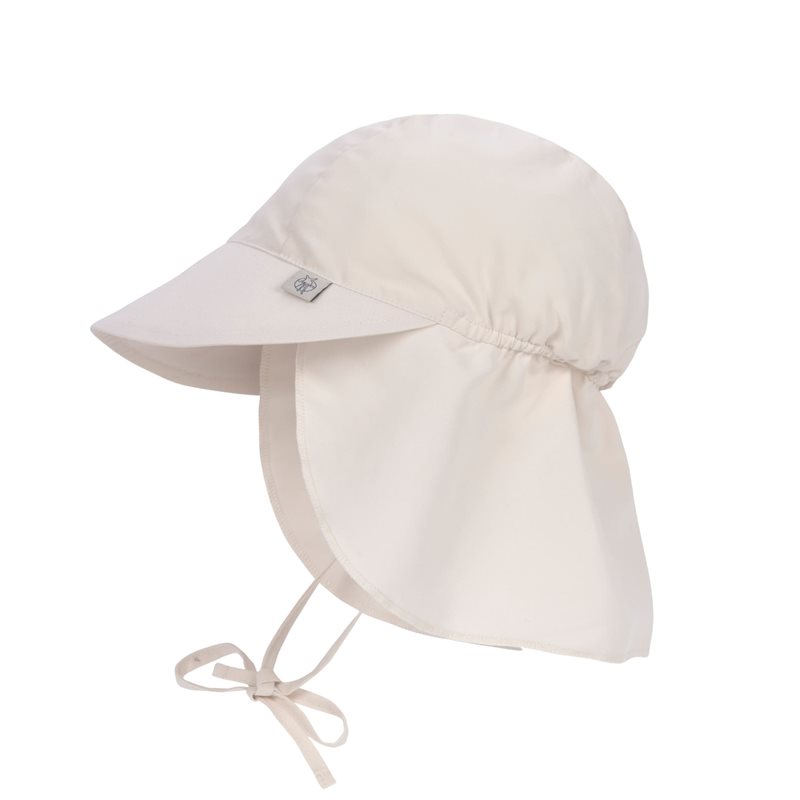 Zonnepet Off white met nekflap