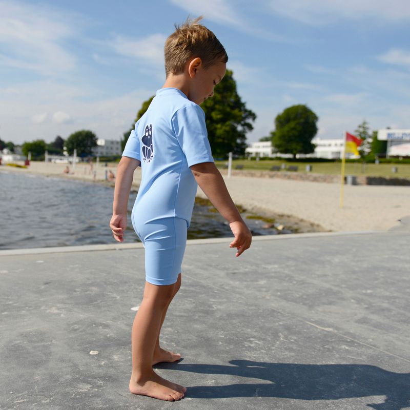 UV Zwempak Breeze Blue Frog - korte mouw UV Zwempak Breeze Blue Frog - korte mouw