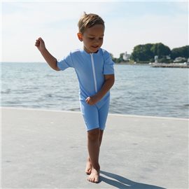 UV Zwempak Breeze Blue Frog - korte mouw UV Zwempak Breeze Blue Frog - korte mouw