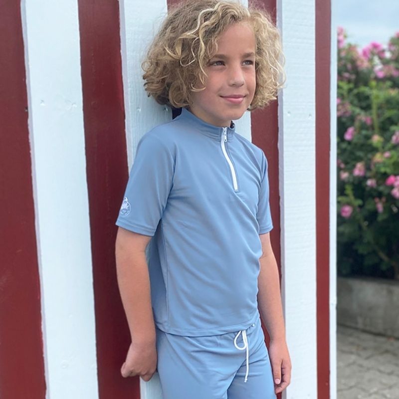 copy of UV Shirt Wit met korte rits copy of UV Shirt Wit met korte rits