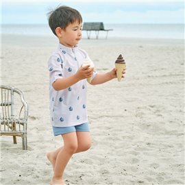 copy of UV Shirt Wit met korte rits copy of UV Shirt Wit met korte rits