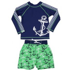 UV shirt en boardshort Captain lange mouwen UV shirt en boardshort Captain lange mouwen