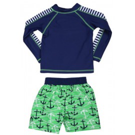 UV shirt en boardshort Captain lange mouwen UV shirt en boardshort Captain lange mouwen