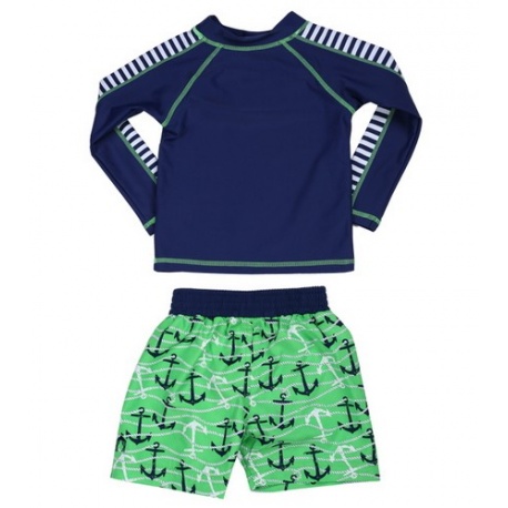 UV shirt en boardshort Captain lange mouwen UV shirt en boardshort Captain lange mouwen