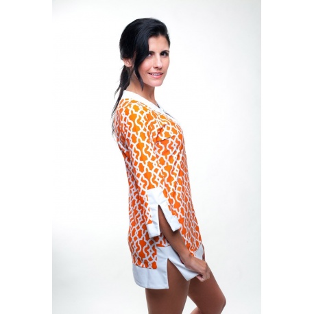 UV shirt orange beach