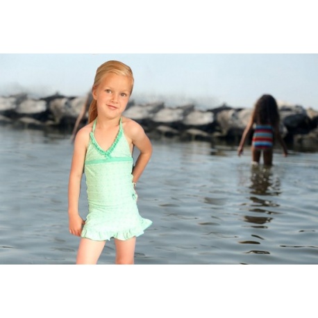 UV Tankini & Badstof jurkje Spring Green