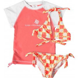 Uv shirt roze met bikini | 3 delige set meisjes