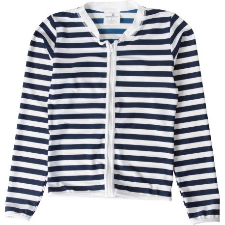 UV shirt navy white rits