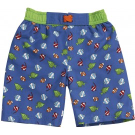 UV boardshort Stripe met zwemluier