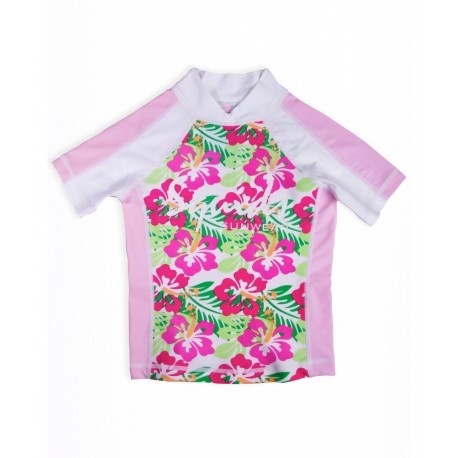 Badeshirt Funky Flower