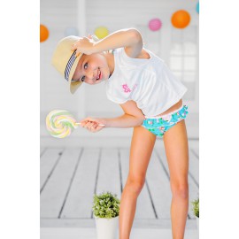 UV shirt wit effen | UV shirt meisje UV shirt wit effen | UV shirt meisje
