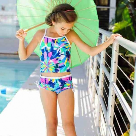 Tankini Tropical | Tankini Meisjes Tropical Tankini Tropical | Tankini Meisjes Tropical