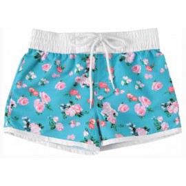 Zwemshort meisje Vintage
