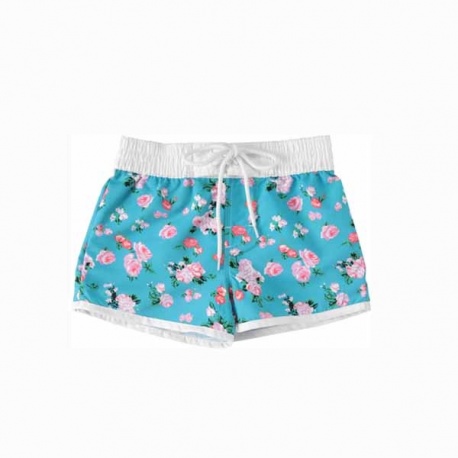 Zwemshort meisje Vintage