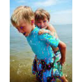 UV shirt White & boardshort Navy hibiscus UV shirt White & boardshort Navy hibiscus