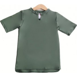 UV shirt met rits lange mauwen - Blauw UV shirt met rits lange mauwen - Blauw