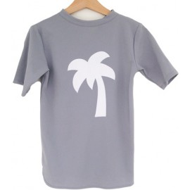 UV shirt met rits lange mauwen - Blauw UV shirt met rits lange mauwen - Blauw