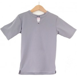 UV shirt met rits lange mauwen - Blauw UV shirt met rits lange mauwen - Blauw