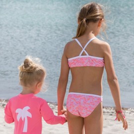 UV shirt met rits lange mauwen - Blauw UV shirt met rits lange mauwen - Blauw