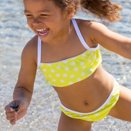 UV shirt met rits lange mauwen - Blauw