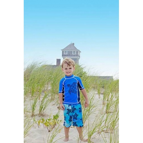 UV shirt & boardshort Red Blue UV shirt & boardshort Red Blue