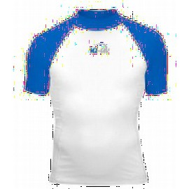 UV Shirt White Blue UV Shirt White Blue