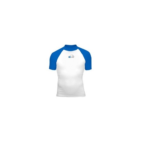 UV Shirt White Blue UV Shirt White Blue
