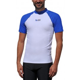 UV Shirt White Blue UV Shirt White Blue