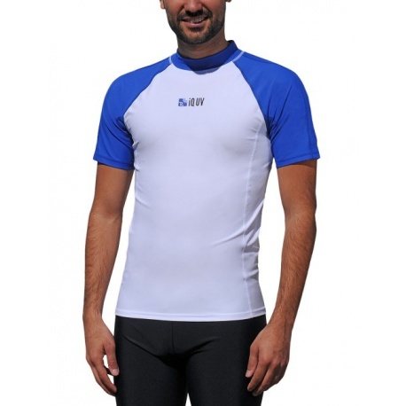 UV Shirt White Blue UV Shirt White Blue