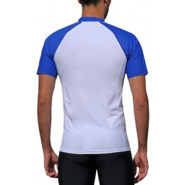 UV Shirt White Blue UV Shirt White Blue