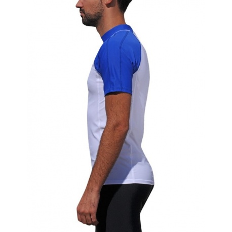 UV Shirt White Blue UV Shirt White Blue
