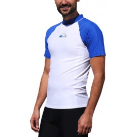 UV Shirt White Blue UV Shirt White Blue