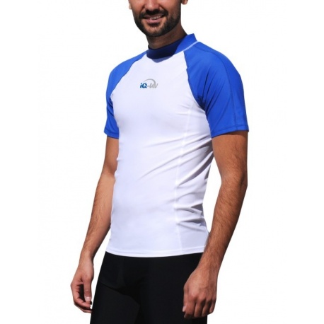 UV Shirt White Blue UV Shirt White Blue