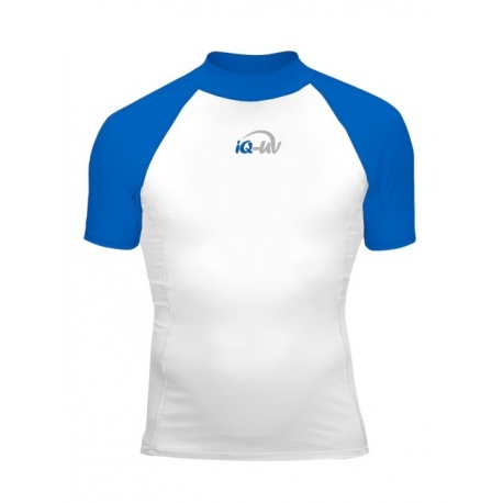 UV Shirt White Blue UV Shirt White Blue