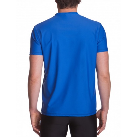 UV V-Shirt Blue | Schwimm shirt Blue mit UV schutz