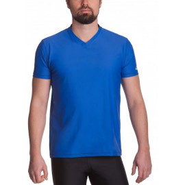 UV V-Shirt Blue | Schwimm shirt Blue mit UV schutz