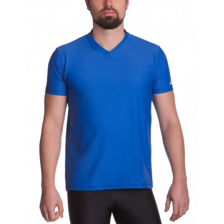 UV V-Shirt Blue | Schwimm shirt Blue mit UV schutz