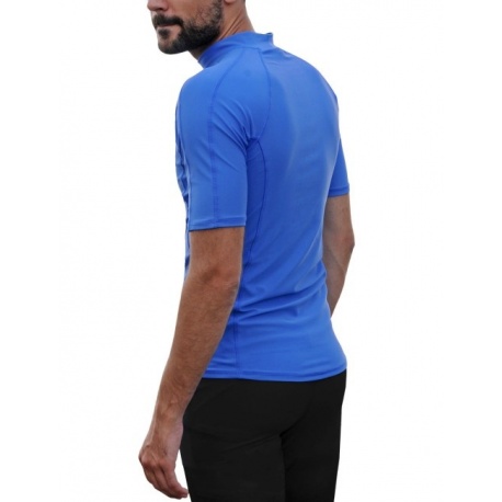 Herren UV Shirt Blue | Schwimmshirt Herren Blue IQ-UV 