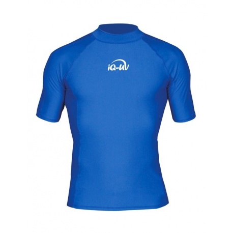 Herren UV Shirt Blue | Schwimmshirt Herren Blue IQ-UV  Herren UV Shirt Blue | Schwimmshirt Herren Blue IQ-UV