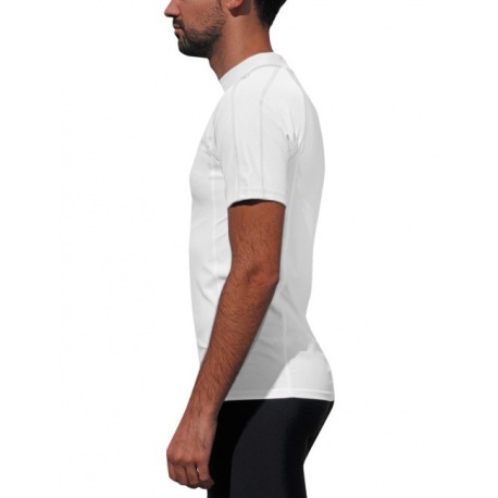 UV shirt Herren White | Herren Schwimmshirt White UV shirt Herren White | Herren Schwimmshirt White