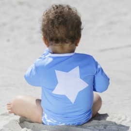 UV Shirt mit langem Arm mit Reißverschluss - Sky UV Shirt mit langem Arm mit Reißverschluss - Sky