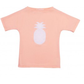 UV shirt Peach | Schwimmshirt Peach mit UV Schutz Petit Crabe