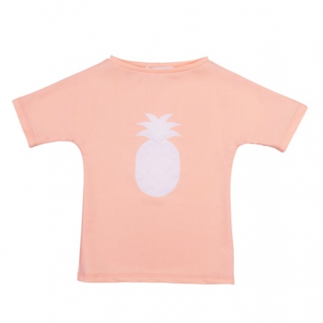 UV shirt Peach | Schwimmshirt Peach mit UV Schutz Petit Crabe UV shirt Peach | Schwimmshirt Peach mit UV Schutz Petit Crabe