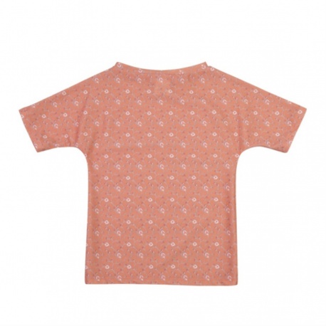 UV shirt Floral Peach | Badeshirt Floral Peach Petit Crabe