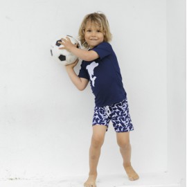 Badehose Blue Dolphin | Badeshort Petit Crabe mit UV Schutz Badehose Blue Dolphin | Badeshort Petit Crabe mit UV Schutz