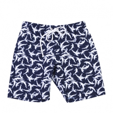 Badehose Blue Dolphin | Badeshort Petit Crabe mit UV Schutz