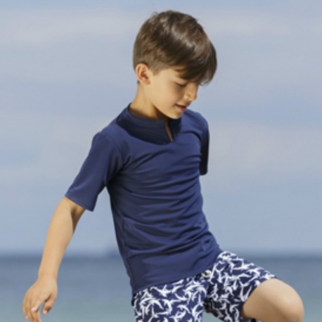 Badehose Blue Dolphin | Badeshort Petit Crabe mit UV Schutz Badehose Blue Dolphin | Badeshort Petit Crabe mit UV Schutz