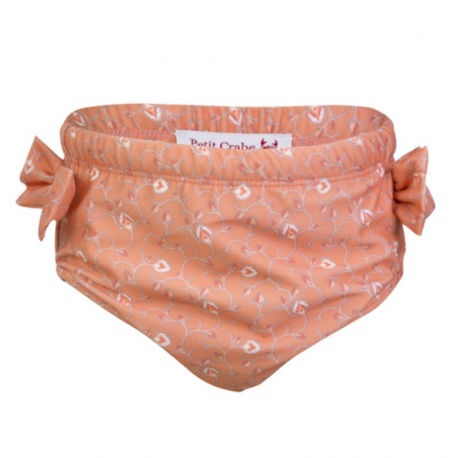 Badewindel Floral Peach